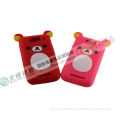 Cute Beer Shape Silicone Iphone4 Cover Keep Your Smart Phone Stand Supplier